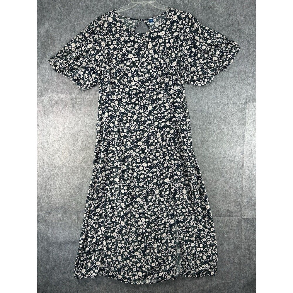 Old Navy Floral Maxi Dress Women's XXL Boho Cottagecore Modest